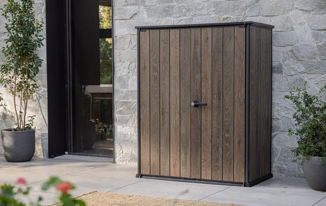 Buy Signature Walnut Brown Vertical Storage Shed - Keter Canada